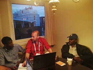 Alex & Ryan preparing for Brazil GMs
